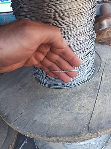 Металлические тросы: Məhsul: Sinklənmiş polad tros (E.G. Steel Wire Rope) - Konstruksiya — 3