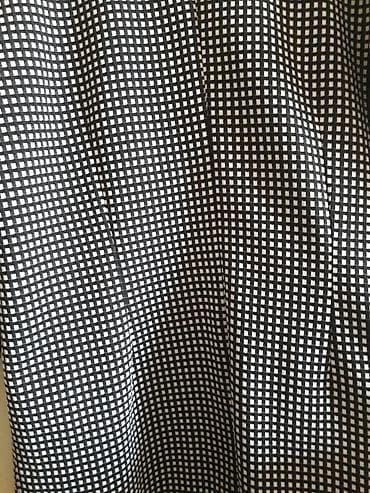 biserli don: Qadın paltarı – Miss Lolita - Dizayn: Qara-ağ xırda kvadrat naxışlı — 6