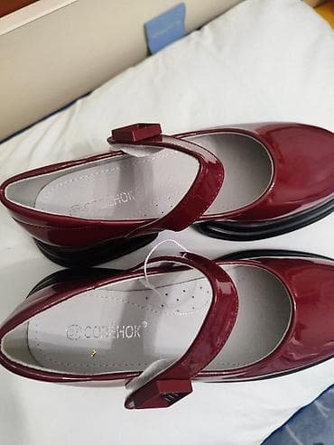 женские бордовые туфли: Размер: 37, Новый — 5