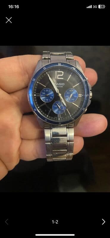 Yeni, Qol saatı, Casio, rəng - Göy