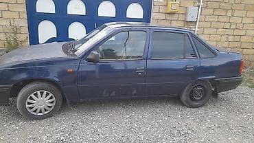 hyundai accent 1995 model: Daewoo Racer sedan - Kuzov: 4 qapılı sedan, tünd mavi rəng - Mator və — 2