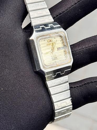 saat elektron: Qol saatı, Orient, rəng - Gümüşü — 3