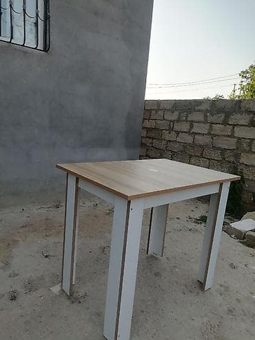 stullarin satisi: Mətbəx masası, Yeni, Açılmayan, Laminat, Kvadrat masa — 3