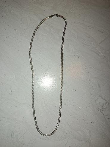 gün eynəyi: 925 gümüş boyunbağı - Material: 925 sterling gümüş (qaşqabaqda “925” — 1