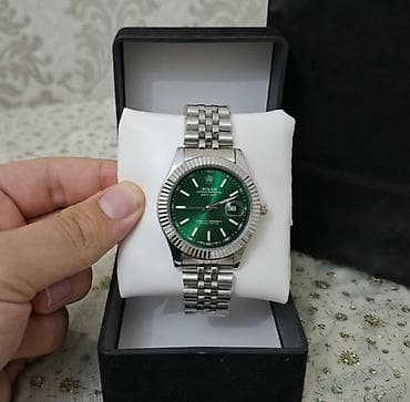 bil: Yeni, Qol saatı, Rolex, rəng - Yaşıl — 2