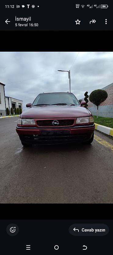 şkoda: Opel Astra: 1.6 l | 1997 il 15465 km Universal — 1