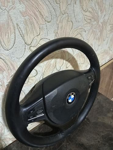 bmw m3 e92: BMW sükan çarxı – orijinal - Material: dəri üzlüklü, qara rəng - — 1