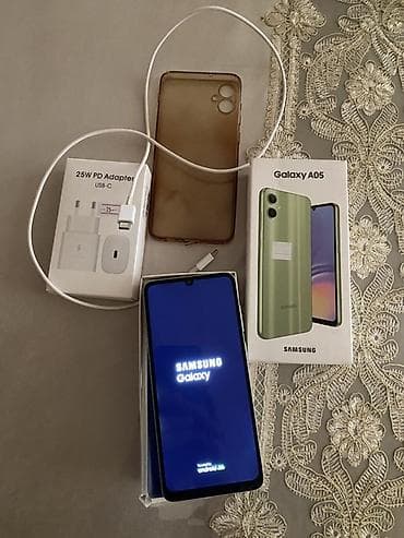 фотоаппарат canon powershot sx130 is: Samsung Galaxy A05, 64 ГБ, цвет - Зеленый, С документами — 4