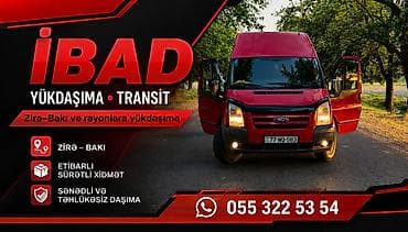 İBAD Yükdaşıma • Transit Xidmətlərin təsviri: - Hər növ yüklərin