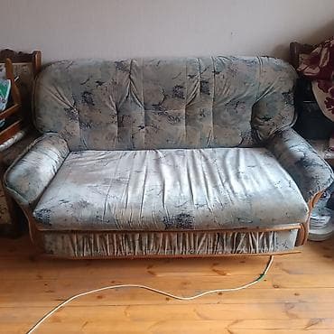 divan kreslo: Divan, İşlənmiş, Açılmayan, Parça — 1