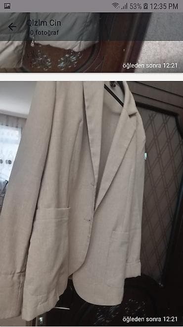 Kurtkalar: Pencək, Massimo Dutti, Kətan, L — 2