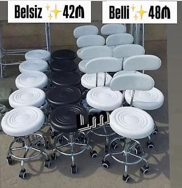 Təkərli bar taburetkaları – salon, ofis, klinika və ya ev üçün praktik