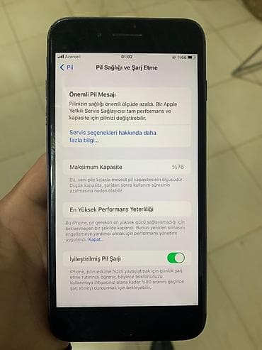 hp printer adapter: IPhone 8 Plus, Qara, Qırıq — 2
