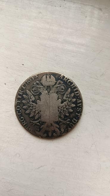 turnik gence: Məhsul:Qədiimi Fransa Sikkesi Maria Tereza taleri (Thaler) – 1780 X — 2