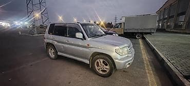 moto debilqe: Mitsubishi Pajero iO (GDI) – kompakt 4x4 krossover/SUV - Gümüşü rəng — 2