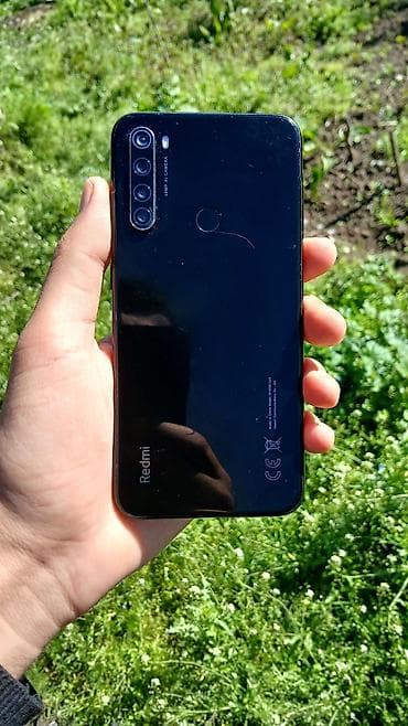xiaomi not 10 s: Redmi Note 8, 64 GB, rəng - Qara, Barmaq izi — 1