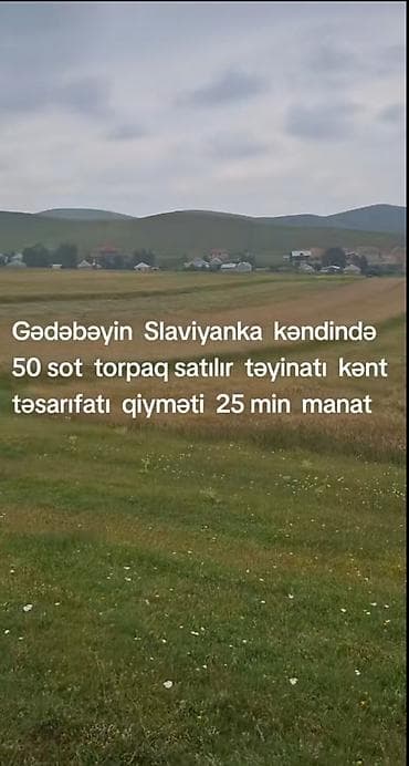 yeni emlak kiraye: 50 sot, Kənd təsərrüfatı — 1