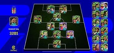 EFootball hesabı – güclü komanda və zəngin kart kolleksiyası - Oyun