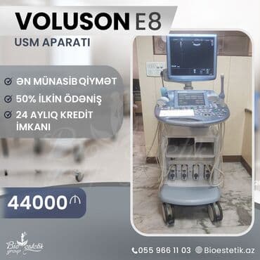 usm aparati: Voluson E8, USM aparatı, Voluson, Vivid Ən münasib qiymətə USM — 1