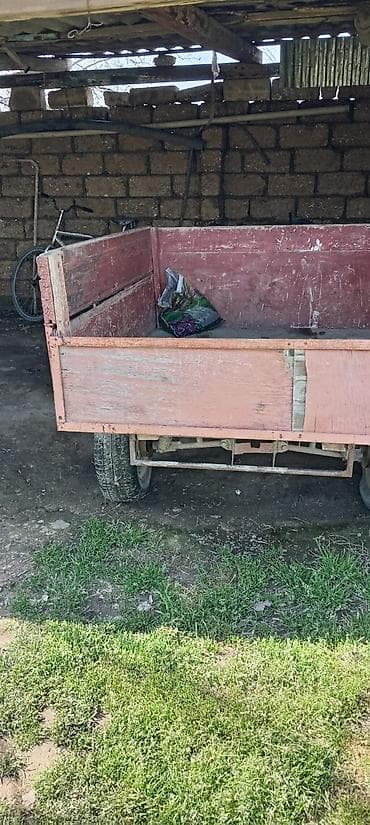 Сельско-хозяйственное оборудование: İkioxlu kənd təsərrüfatı qoşqusu - Ümumi təyinatlı qoşqu: ot, taxıl — 2