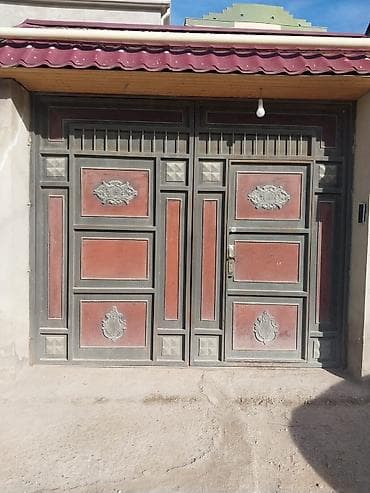 Dəmir Həyət darvazası, Mexaniki, Qapı ilə lalafo.az -da Dəmir Həyət darvazası, Mexaniki, Qapı ilə