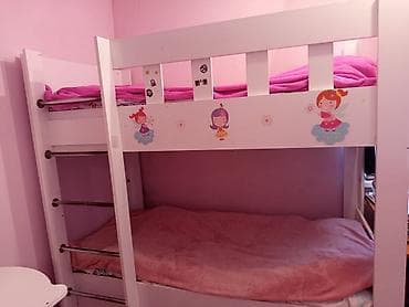 matras alti: Uşaq üçün iki mərtəbəli çarpayı alt hissesi bazalıdır keyfiyyətlidir — 1