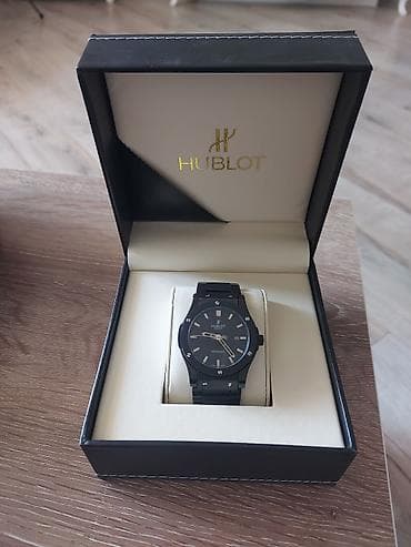 Hublot kişi qol saatı – qutu ilə - Brend: Hublot - Korpus və qolbaq