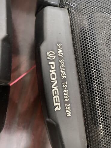 kalonka piyoner: Pioneer dinamiki – 250W (3-Way Speakers TS-6988) Çox güclü səs, ideal — 4