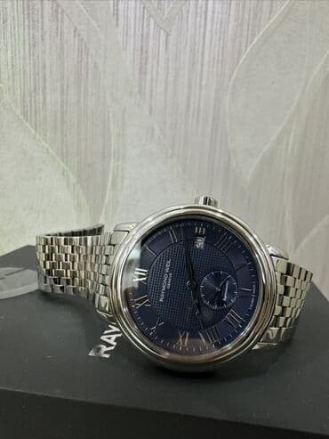 Smart qolbaqlar: Qol saatı, Raymond, rəng - Gümüşü — 2