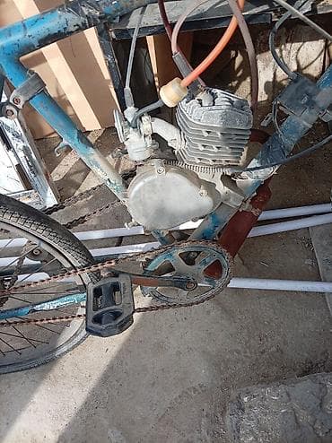 Автозапчасти: Mühərrikli velosiped – özəlləşdirilmiş samokat tipli həll - Çərçivəyə — 1