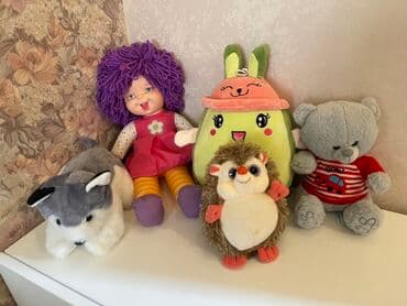 goy qurşağı: Uşaq oyuncaqları dəsti Tərkib: - Böyük yumşaq dovşan oyuncağı: ağ — 11