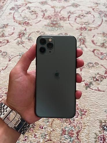 islemis telefonlarin satisi: IPhone 11 Pro, 64 GB, Yaşıl — 2