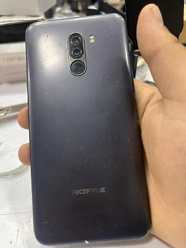 orjinal iphone adapter: Poco Pocophone F1, 64 GB, rəng - Qara — 1