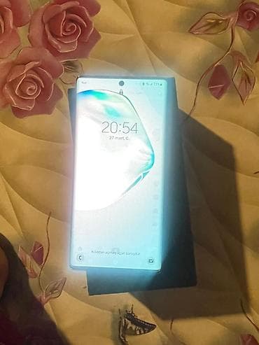 s21 samsung: Samsung Note 10 Plus, 256 GB, rəng - Qara, Qırıq — 2