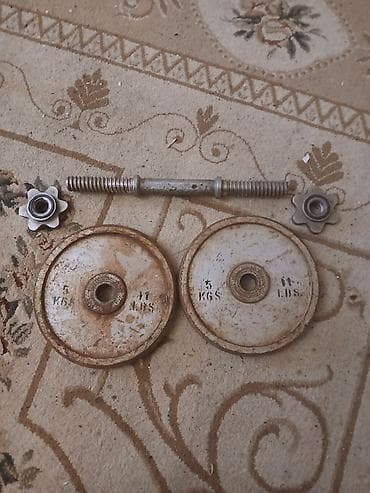 qant: Dəmir Qantellər, Çəki: 11 kq, İşlənmiş — 1