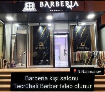 Barberia kişi salonu – Nərimanov - Lokasiya: Nərimanov - Konsept