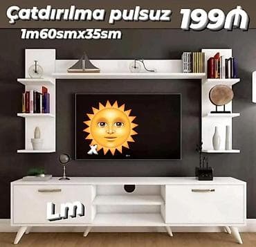 hamam üçün rəflər: TV stend — 1