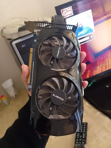 Videokart Gigabyte GeForce GTX 460, < 4 GB, İşlənmiş