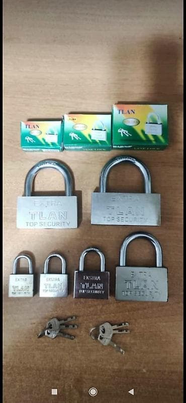 Qıfıllar topdan satış qiymətə paçkaynan satılır