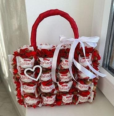 ucuz xalca: Şəxsi ad yazılı bəzəkli fincan və nəlbəki dəsti - Material: ağ — 2