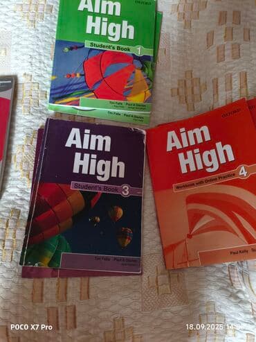 ingilis dili luğət kitabı: Aim High ingilis dili dərslikləri dəsti - Nəşriyyat: Oxford - — 1
