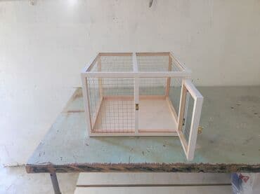 xamyak qəfəs: Dovşan,hamster,şinşila,bildirçin,cücə,xamyak,pişik,quş ve s kimi ev — 4