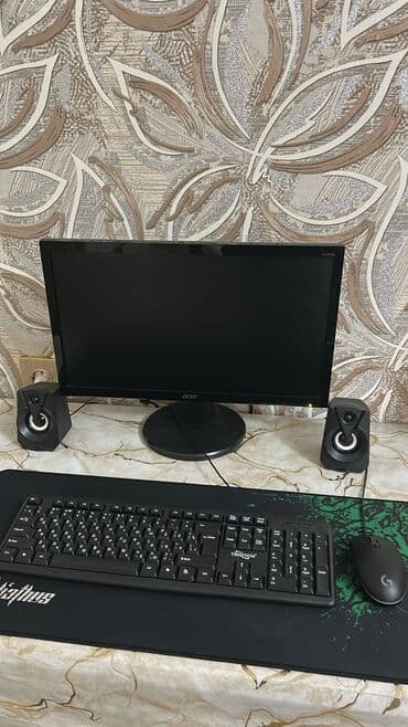 Masaüstü kompüter seti Satılır 5 ayin komputeridi qiymet 770 azn core