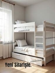 demir nerdivan: Oğlan və qız üçün, Yeni, Çarpayı, Matras ilə, Siyirməli, Laminat — 14