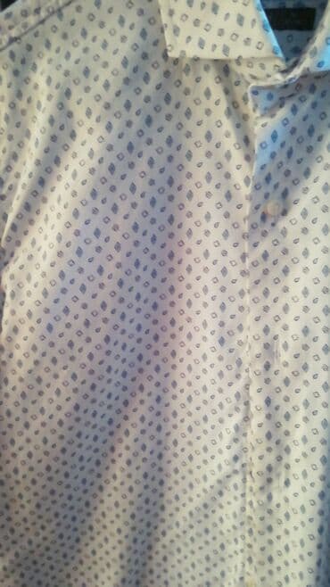 ağ kişi tuflisi: Köynək, Calvin Klein, S, rəng - Ağ — 2