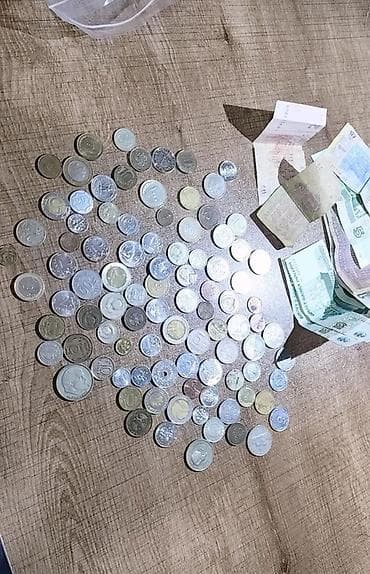 kohne pullar: Məhsul: Qarışıq köhnə pullar kolleksiyası Təsvir: - Şəffaf — 3