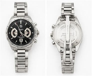 sensor saatlar: İşlənmiş, Qol saatı, Tag Heuer, rəng - Gümüşü — 1