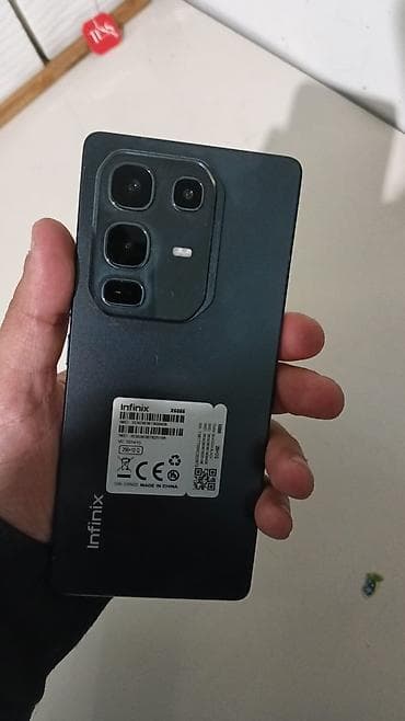 Infinix Note 50 Pro, 256 GB, rəng - Qara, Zəmanət