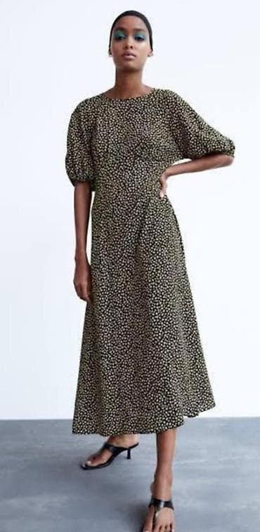 Повседневное платье, Макси, Zara, S