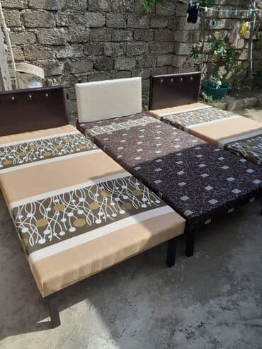 Çarpayı Təzə hazırı var Çatdırılma var 1 nəfərlik 50 manat 2 nəfərlik